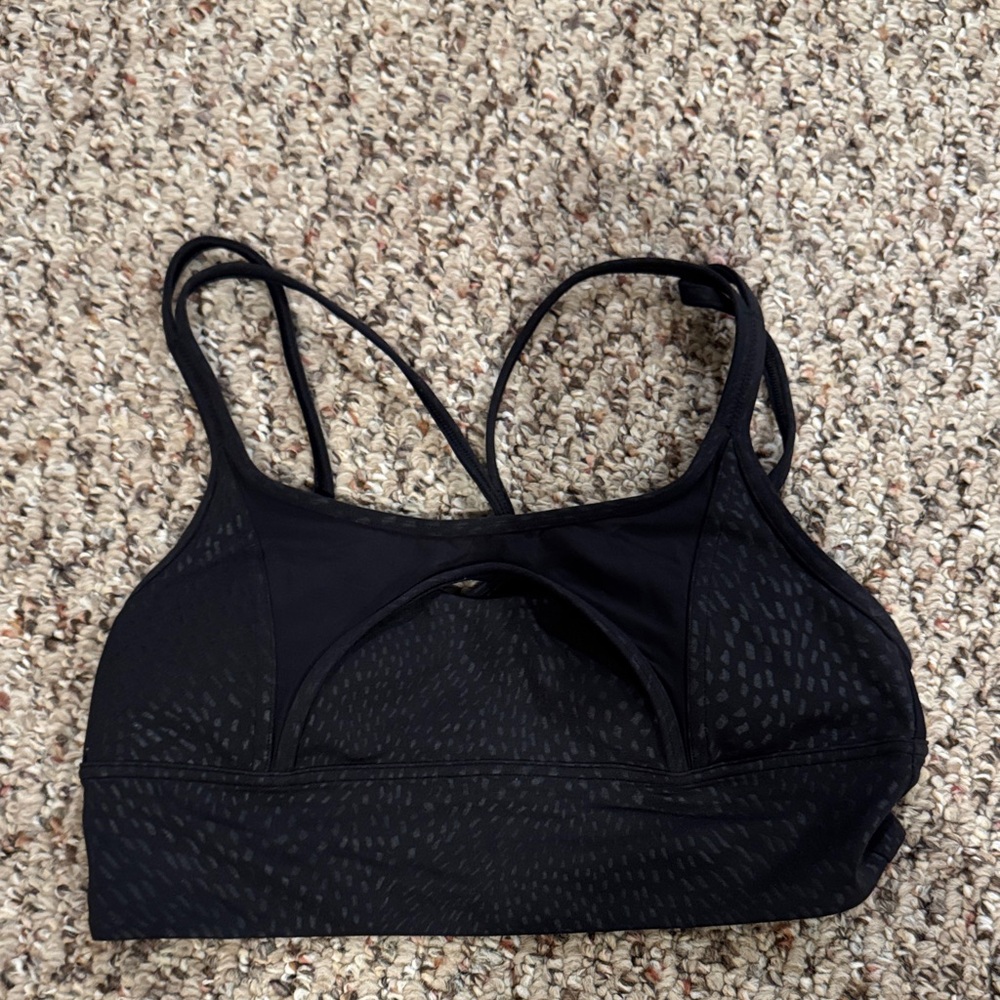 Lululemon black Women's Sports Bra